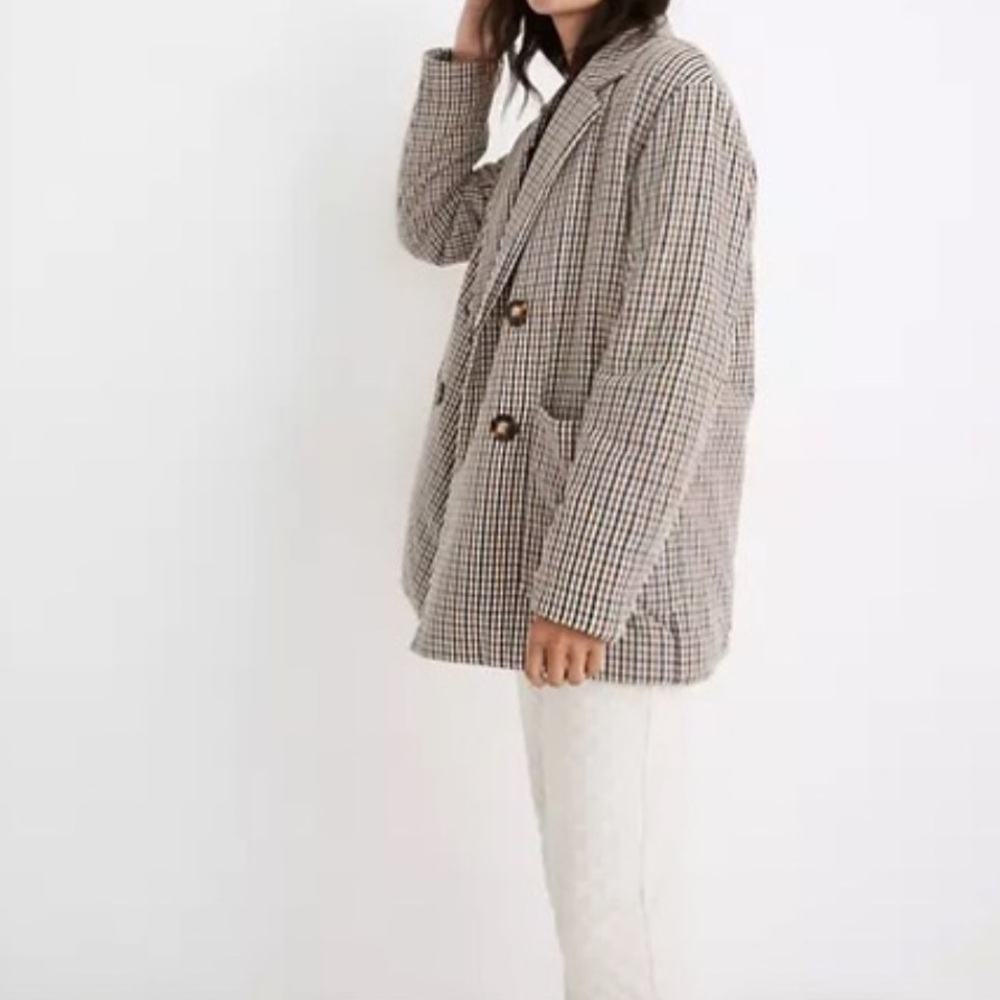 Madewell | Jacket | Madewell Padded Blazer Jacket - Picture 9 of 14